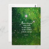 使徒2:21 ポストカード (正面/裏面)