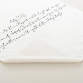 使徒2:38毛布イエス名ペンテコステ シェルパブランケット (3/4)