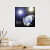 使徒7:55 -プリント ポスター (キッチン)