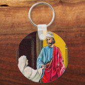 使徒9:36-43タビタが復活 キーホルダー (正面)