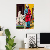 使徒9:36-43タビタが復活 ポスター (ホームオフィス)