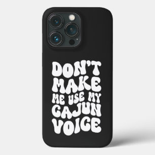 使用しないケージャン音声レトロスタイル iPhone 13 PROケース