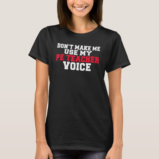 使用しないPe先生Voice Pe先生 Tシャツ (正面)