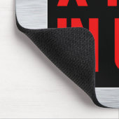 使用中のX線の警告光標識 – 放射線安全 マウスパッド (コーナー)