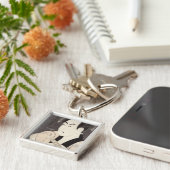 使用人として市川町Omezu俳優 キーホルダー (側面)