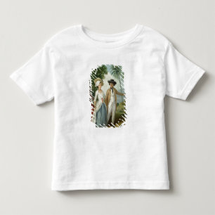 使用人によって出席されるプランターおよび彼の妻c.1 トドラーTシャツ