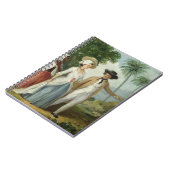 使用人によって出席されるプランターおよび彼の妻c.1 ノートブック (左側)