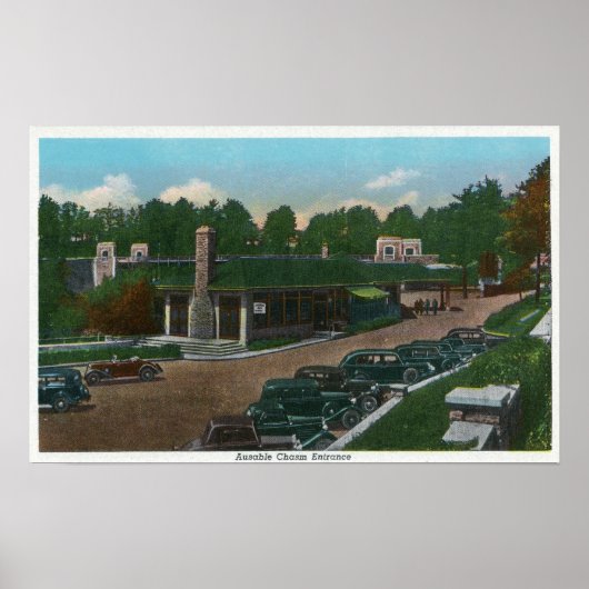 使用可能なキャズムの入り口のビュー ポスター (正面)