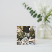 使用可能なシャムロックケアリン スクエア名刺 (スタンド正面)