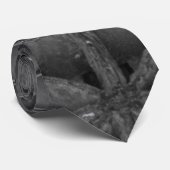使用可能なブリッジ抽象芸術グレースケールのネクタイ ネクタイ (ロール)