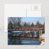 使用可能な川はがき ポストカード (正面/裏面)