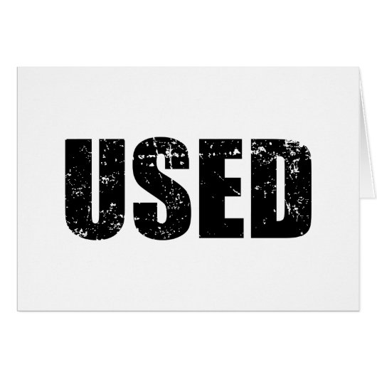 使用済みカード (正面横)