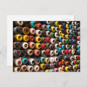 使用済みスプレー絵を描缶 ポストカード (正面/裏面)