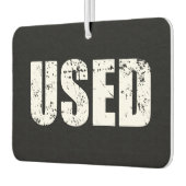 使用済み空気清浄機 カーエアーフレッシュナー (左)