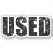 使用済み シール (正面)