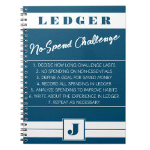 使用費の制限なし元帳の青と白イニシャル