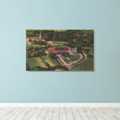 使節団の見解と聖アンソニー神学校 キャンバスプリント (インサイチュ (ウッドフロア))