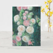 使者の挨拶状 カード (黄色い花)