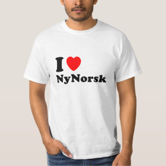 例えばelskar nynorsk tシャツ