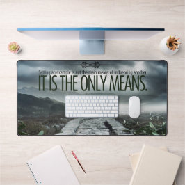 「例の設定」感動的引用文 デスクマット