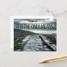 「例の設定」感動的引用文 ポストカード