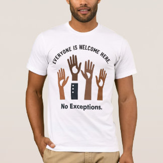 例外なく誰もが歓迎する Tシャツ