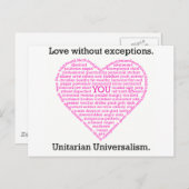 例外のない愛 ポストカード (正面/裏面)