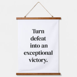 例外的な勝利の木材トップウォールタペストリー 吊り下げ型タペストリー