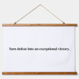 例外的な勝利の木材トップウォールタペストリー 吊り下げ型タペストリー