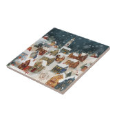 例示的なクリスマスシティ タイル (側面)