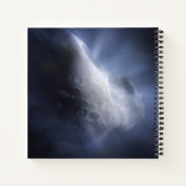 例示的にCometテンペルを閉じる。 ノートブック (裏面)