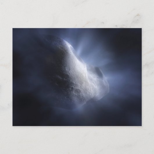 例示的にCometテンペルを閉じる。 ポストカード (正面)