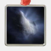 例示的にCometテンペルを閉じる。 メタルオーナメント (正面)