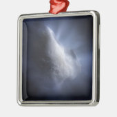 例示的にCometテンペルを閉じる。 メタルオーナメント (左)