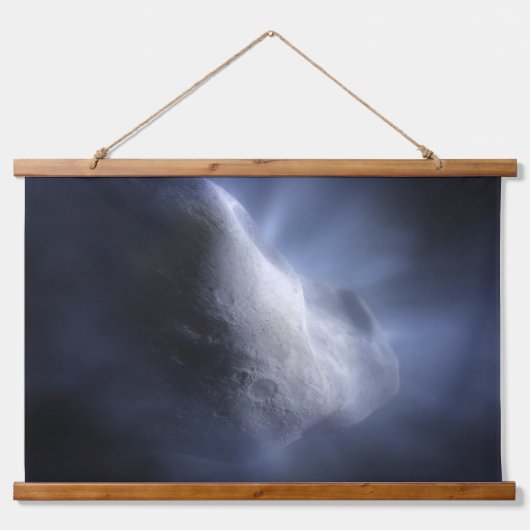 例示的にCometテンペルを閉じる。 吊り下げ型タペストリー (正面)