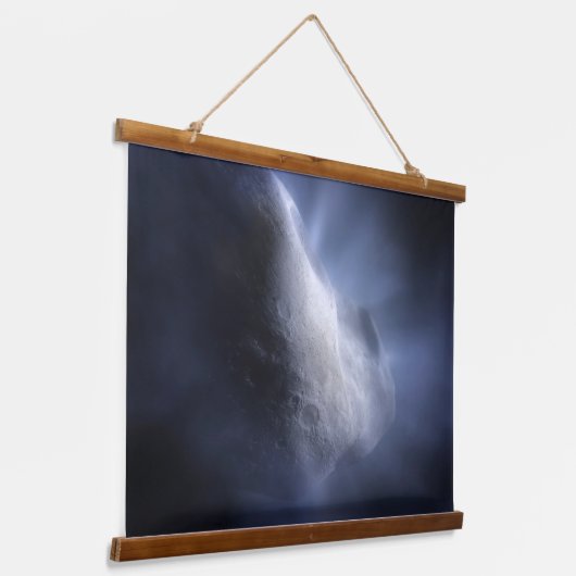 例示的にCometテンペルを閉じる。 吊り下げ型タペストリー (傾斜あり)