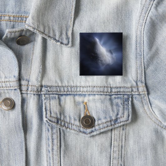 例示的にCometテンペルを閉じる。 缶バッジ (インサイチュ)