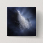 例示的にCometテンペルを閉じる。 缶バッジ (正面)