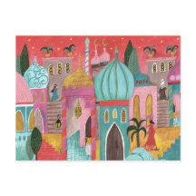 例証オリエンタル都市の宗教的クリスマスホール