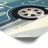 例証ニューヨーク市街レトロ ポスター (コーナー)