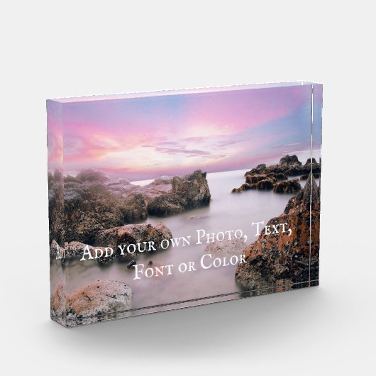 例:自分のイメージを追加してパーソナライズ。 フォトブロック (左)