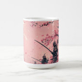 侍と桜 コーヒーマグカップ (中央)