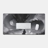 侍と龍 デスクマット (キーボード&マウス)