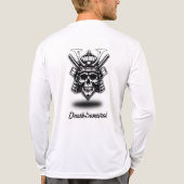 侍のドクロTシャツ トライブレンドＴシャツ (背面)