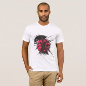 侍の戦士グラフィックTシャツ Tシャツ (正面フル)