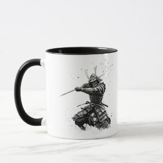侍の戦士 アート陶器 マグカップ