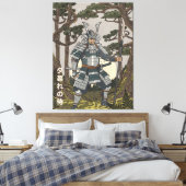侍の戦士 キャンバスプリント (インサイチュ (寝室))