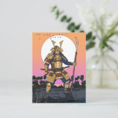 侍の戦士 ポストカード (スタンド正面)