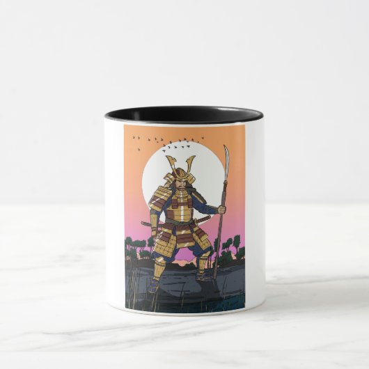 侍の戦士 マグカップ (中央)