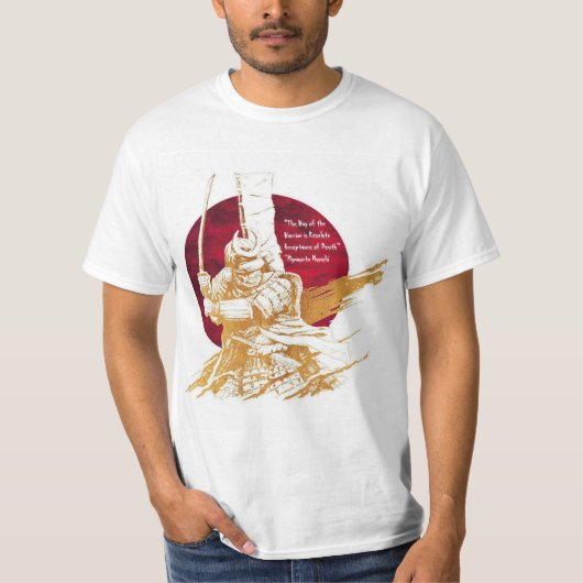 侍の戦士Tシャツ Tシャツ (正面)